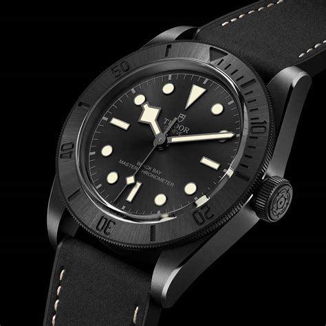 tudor black ceramic watch|tudor heritage black bay price.